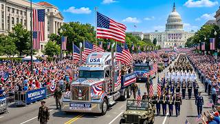 🇺🇸 Memorial Day USA 2026 LIVE 🔥 | Massive Washington D.C. Military Parade, Patriotic Festival