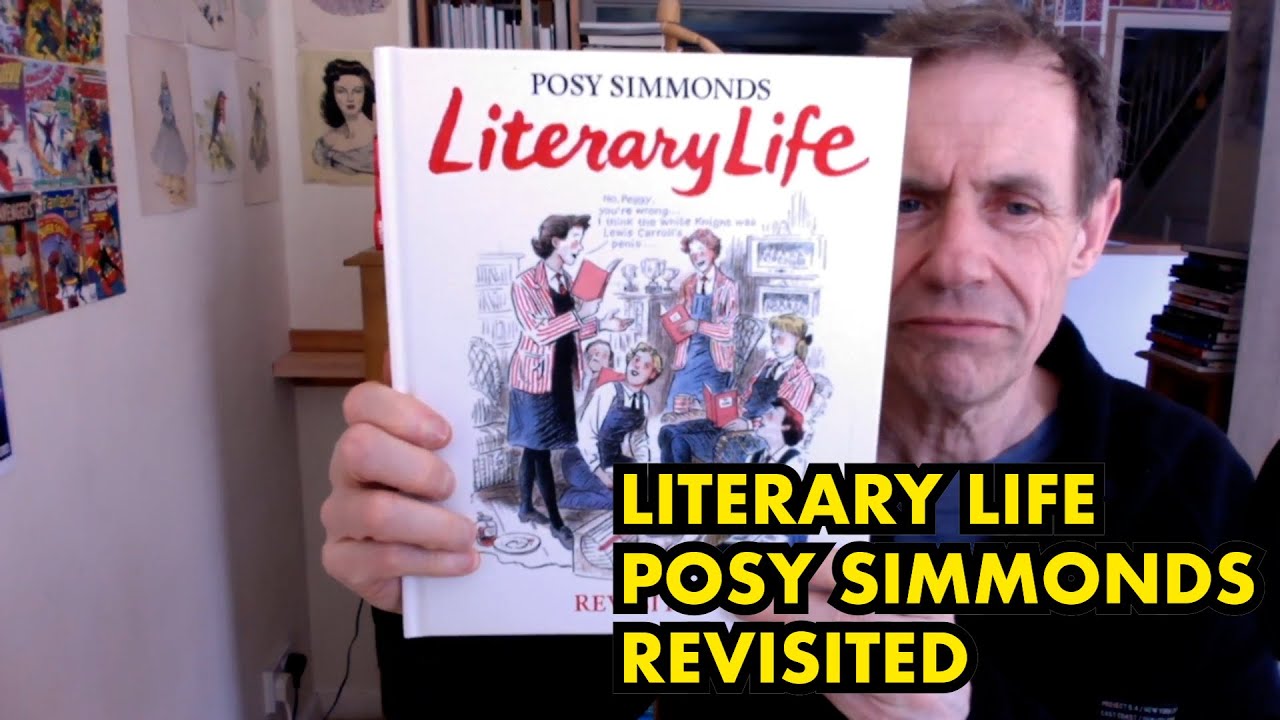 洋書 Posy Simmonds Literary Life Posy Simmonds Literary Life Revisited from Jonathan Cape Book