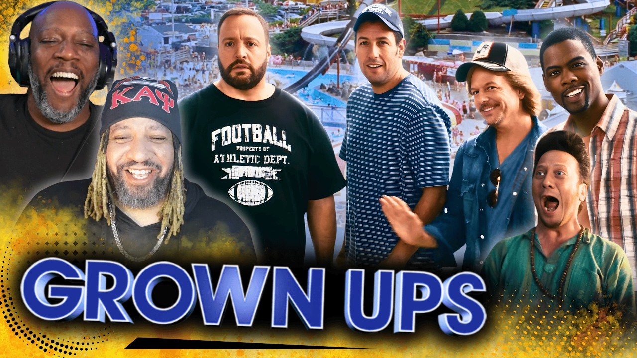 Grown ups (2010) Reaction - First Time Watching - We Miss Movies Like This 😭