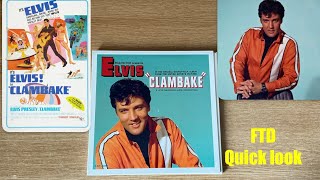 Elvis Presley - FTD Clambake CD Set Review and Unboxing #elvispresley