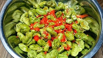 CÀ NA TRỘN MẮM ĐƯỜNG Cách Làm cà na đập dập trộn mắm đường không bị chát chua ngọt giòn ngon