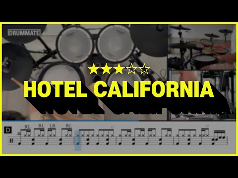 Hotel California - Eagles (★★★☆☆) <strong>Old</strong> Pop <strong>Drum</strong> Cover