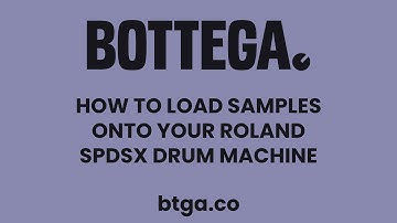 How To Load Samples Onto Your Roland SPDsx Drum Machine
