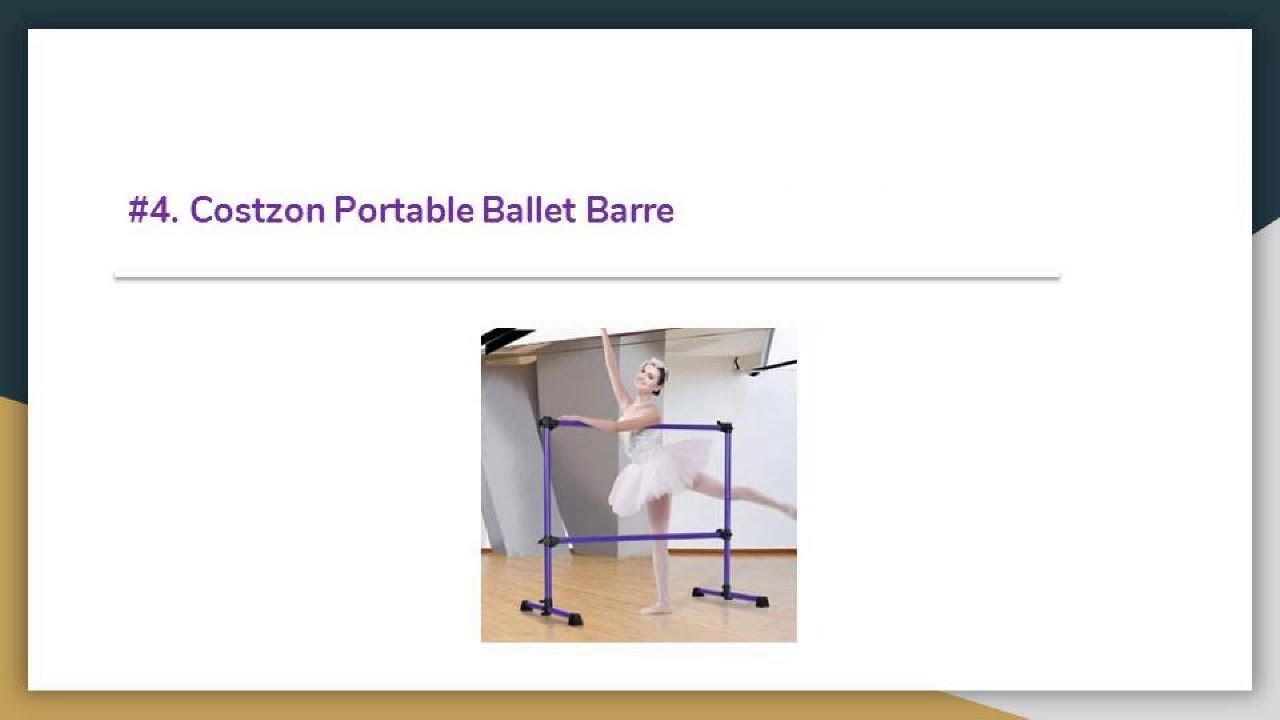 Top 10 Best Portable Ballet Barres Review in 2019