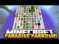 Minecraft PARADISE PARKOUR! (Over 100 Stages & Hour Long Parkour Map!) w/PrestonPlayz & MrWoofless