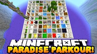 Minecraft PARADISE PARKOUR! (Over 100 Stages & Hour Long Parkour Map!) w/PrestonPlayz & MrWoofless screenshot 3