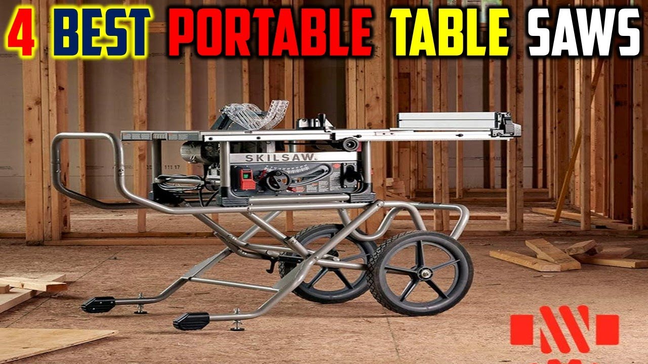 Top 4 Best Portable Table Saws in 2025 The Best Portable Table Saws ...