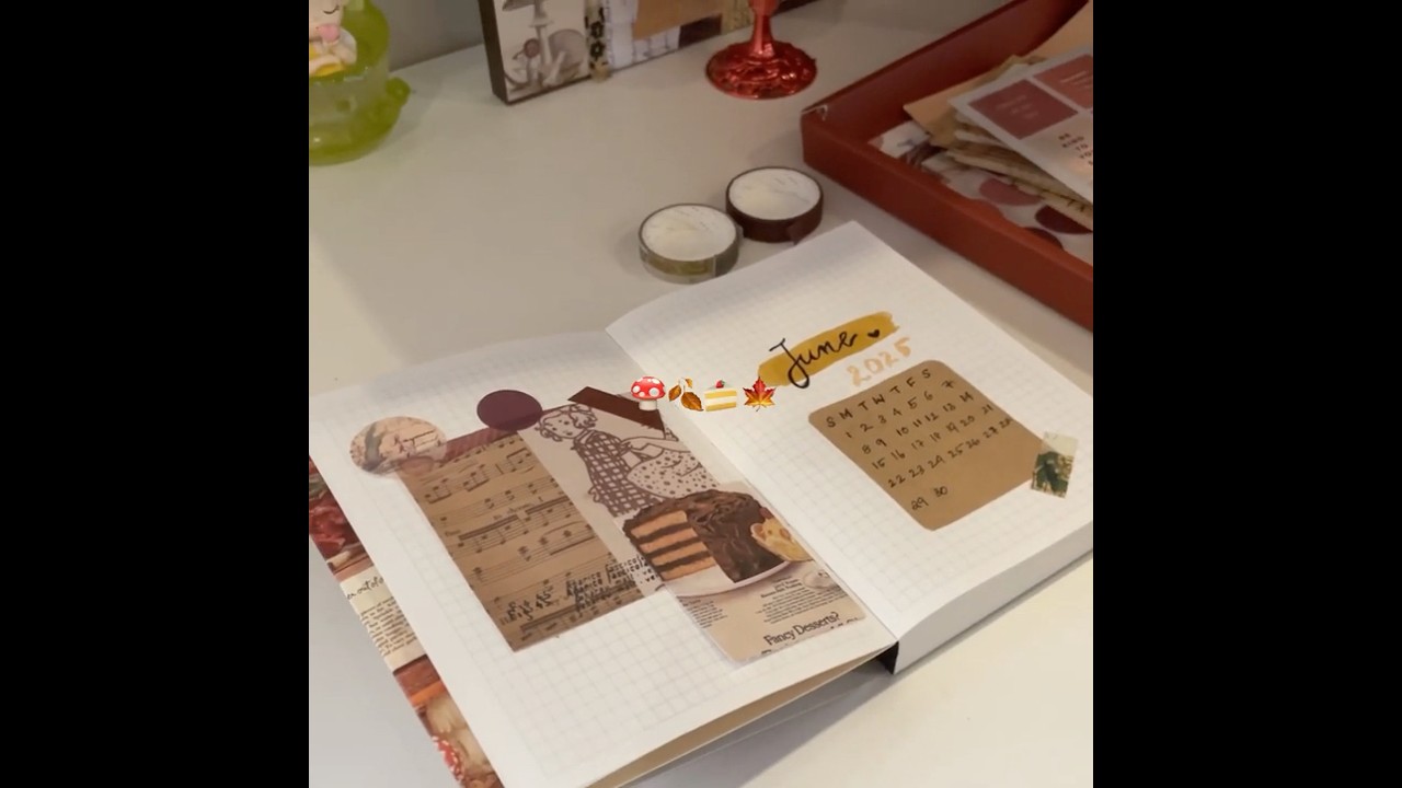 June Journal Cover 🍂🍄