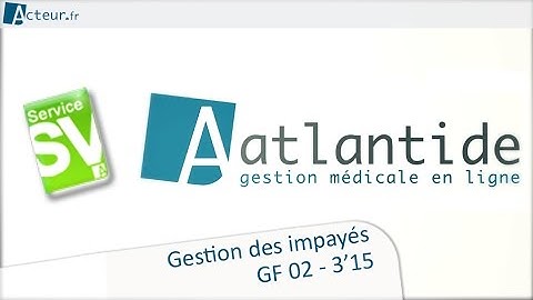 GF 02 - Gestion des Impayés (Service SESAM-Vitale) - Didacticiel