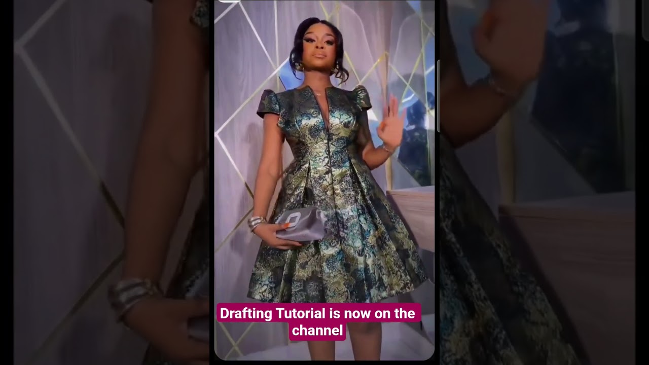 Inverted box pleat dress with no waist joining 👌| Joidala Fashion Guide