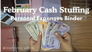 Cash Stuffing for February | Envelope Budgeting India | No Over Spending