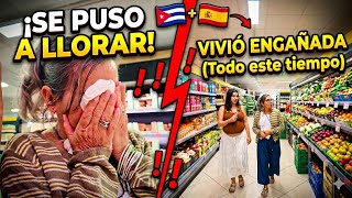 🇨🇺 MI MAMÁ CUBANA conoce UN MERCADO por PRIMERA VEZ en ESPAÑA 🇪🇸 / SU REACCION 😭