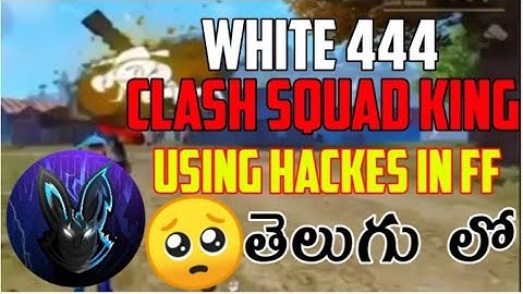 White444 hacker  script using hack Telugu  and headshots || white444 script using Telugu