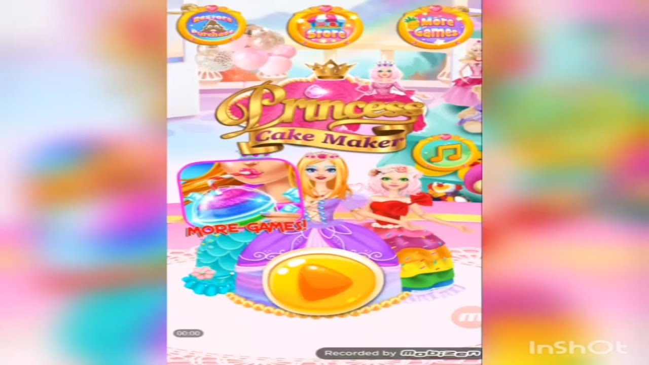Princess Cake Maker Learning kids to cooking game for Android