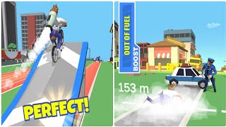 Bike Hop Game - Gameplay Walkthrough (Android) Part 4 Best 188m screenshot 5