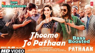 jhume jo pathaan(Arijit Singh) pathaan title song ft. Salman Khan Sharukh Khan & Deepika Padukone