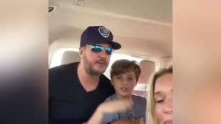 Luke Bryan & Family