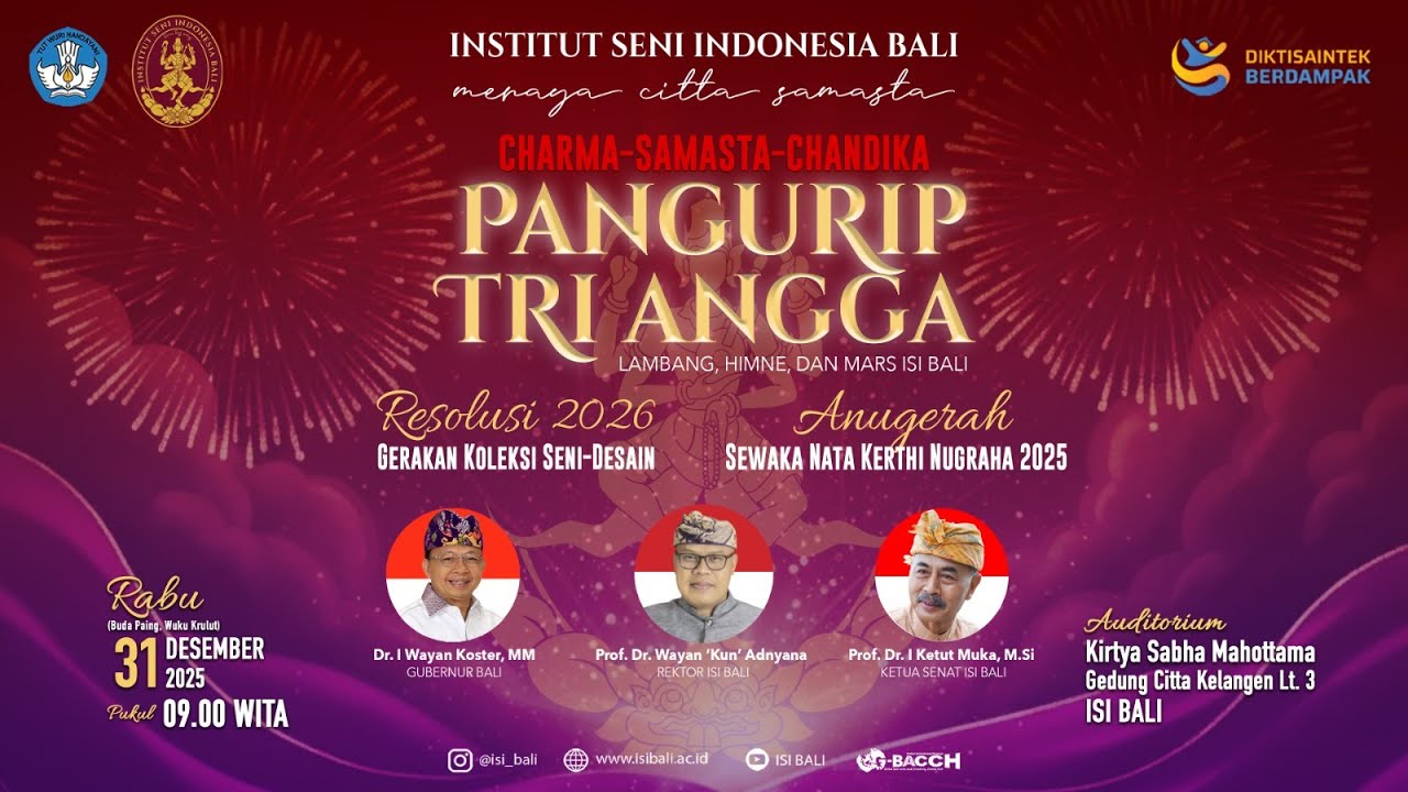 PANGURIP TRI ANGA ISI BALI GERAKAN KOLEKSI SENI-DESAIN