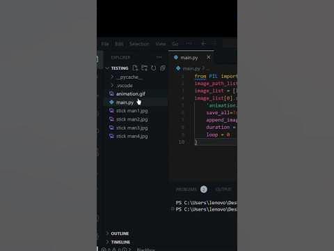 Generate animated GIF using python 💥💥💥💥😎😎😎 - YouTube