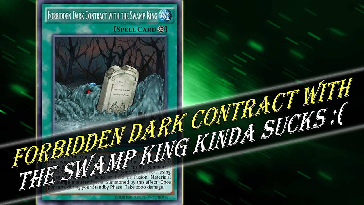 New D/D/D Fusion Contract Card "Forbidden Dark Contract" It's an