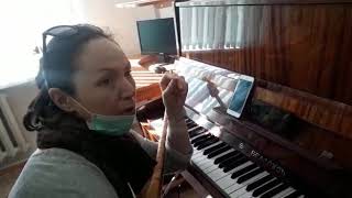 Кос аспап домбыра преподаватель Маликова Б.М. 18 марта 2020 screenshot 4