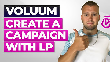 How to Create a Campaign With a Landing Page in Voluum