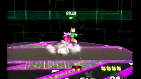 DDRKirby(ISQ) - 3-23,24-11 - SSBM - #32 - Green(Fox) vs. CPU(Roy).MPG