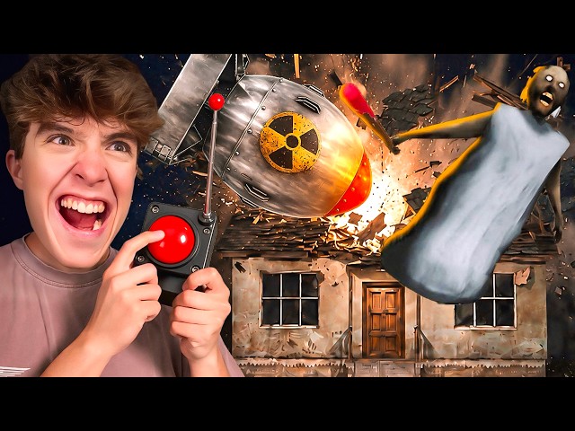 EXPLOTO LA CASA DE GRANNY CON UNA BOMBA ATÓMICA | Granny Arrival
