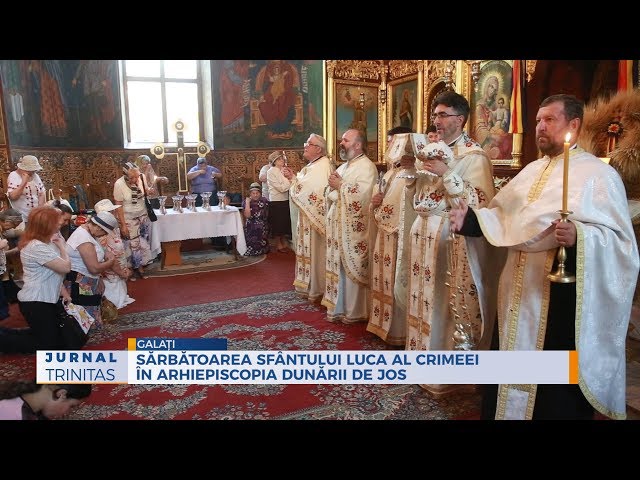 Sărbătoarea Sfântului Luca al Crimeei în Arhiepiscopia Dunării de Jos