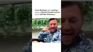 Conor McGregor really did Michael Chandler dirty 😭 #ufc #mcgregor #youtubeshorts