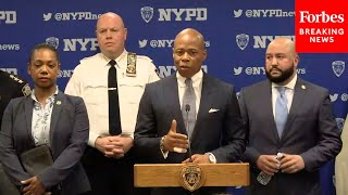 NYC Mayor Eric Adams Blames Guns For Rising Crime, Announces Neighborhood Safety Teams
