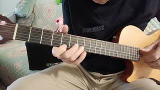 Learning to play The Rakes of Kildare on guitar