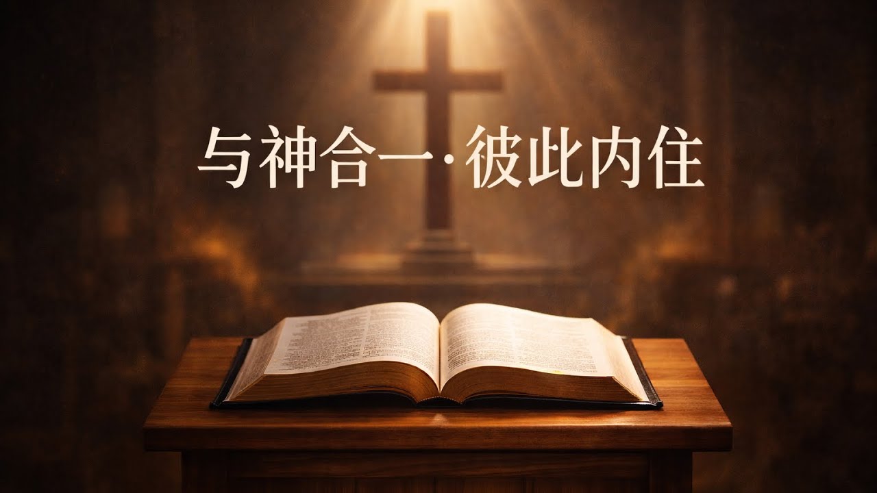 与神合一彼此内住   孫東升牧師【雙語字幕】2023-08-20