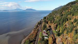Chuckanut Drive WA, Drone Footage 4K   2020