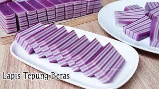 LEMBUT DAN KENYAL SEMUA ORANG INGIN MENCOBANYA! LAPIS TEPUNG BERAS ENAK