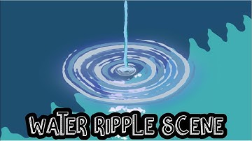 Anime Style Water Ripples Scene | After Effects Tutorial