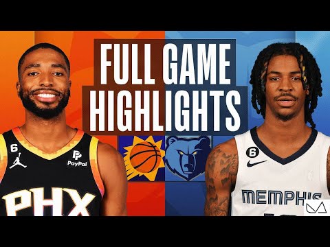 Phoenix Suns vs Memphis Grizzlies FULL GAME HIGHLIGHTS｜2022-23 NBA Season｜1/16 2023