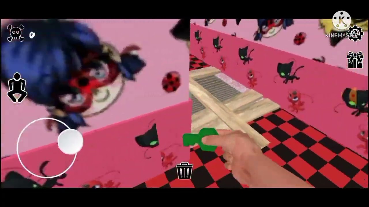 Lady momo bug and granny mother bird horror game (no death/no damage)