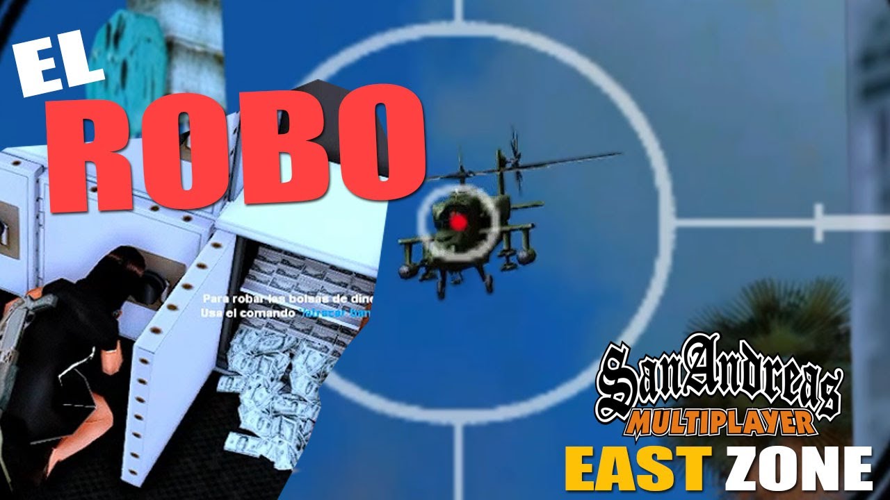 EL ROBO Y CAE MILICOS (East Zone) (SAMP - GTA SA ONLINE) (PREPER)