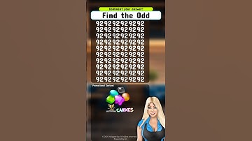 Did you find it? Find #odd #number 92 | #maths #facts #shorts