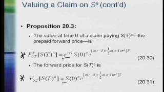 20-9 Examples of Ito's Lemma- Part 1