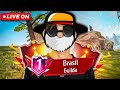 FREE FIRE AO VIVO - GUERRA DE GUILDA EM BUSCA DO TOP 1 BRASIL! ADEUS NOT HUMAN