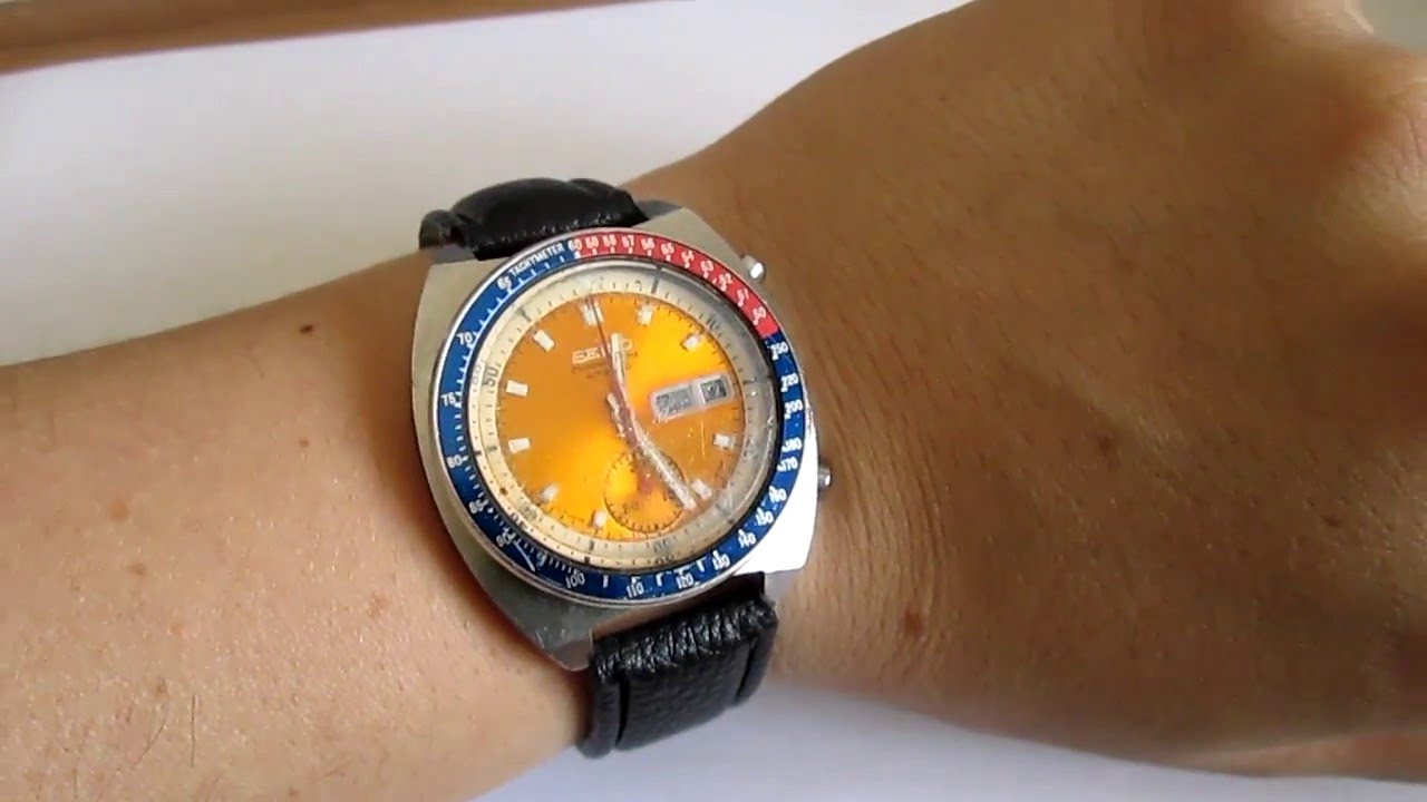 Seiko 6139-6002 Pogue Automatic Chronograph: An Icon - YouTube