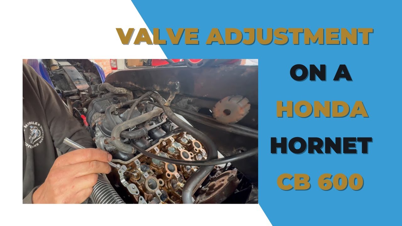 Регулировка клапанов на мотоцикле Honda Hornet CB600