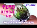 Comment faire un bijoux en resine uv pendentifs bijoux monde imaginaire