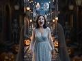 👻✨ Beautiful Ghost Place – Stranger Stays Overnight to Organize a Ghost Party 🎉🌙#ghost #shortvideo