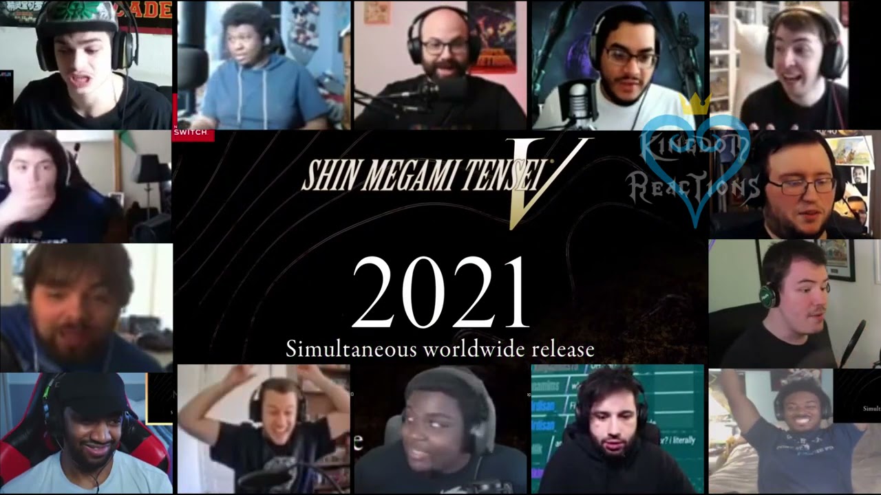 Shin Megami Tensei V - Release Date Trailer Reaction Mashup