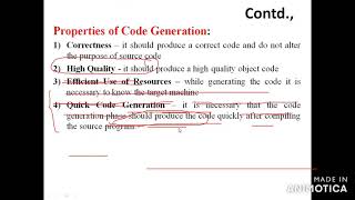 Introduction to Code Generation