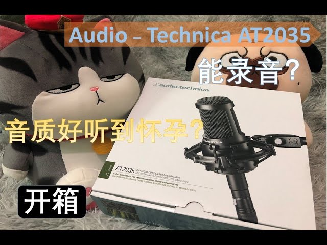 JUN 开箱】 2021 Audio Technica 鐵三角AT2035 开箱！！！录音麦克风