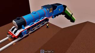 Realistic Roblox Thomas Train Crash Mive Collisions And Total Destruction 12